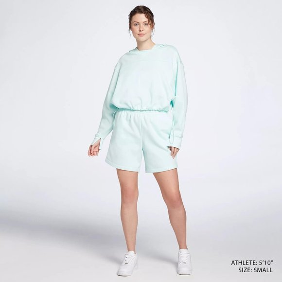 DSG X TWITCH + ALLISON Women's Long Fleece Shorts NWT - Picture 3 of 5